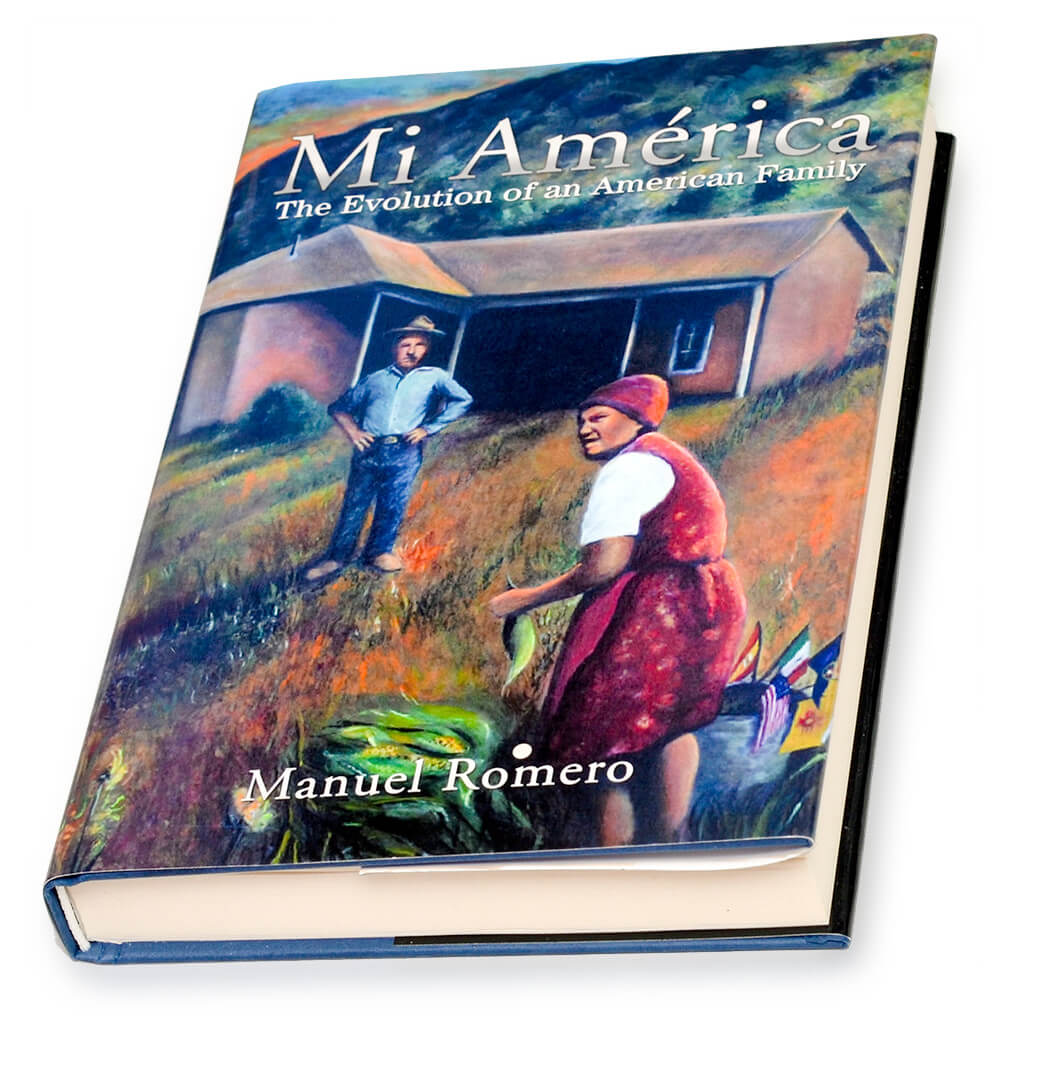 Book cover Mi America The evolution of an America family
