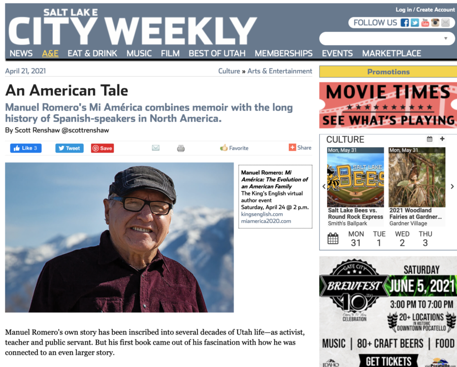 Featured image for “City Weekly – “An American Tale””